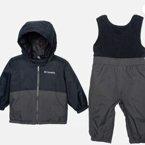 NEW COLUMBIA SNOWSUIT SET JACKET /PANTS WATERPROOF INFANTS SIZES